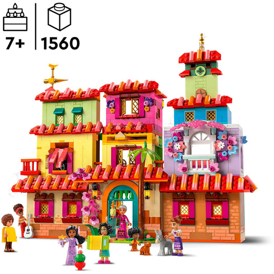 Lego disney princess - het magische huis van de familie madrigal constructiespeelgoed (43245)