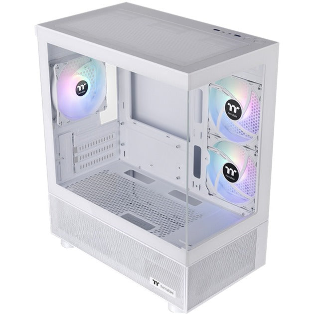 Afbeelding laden in galerijviewer, Thermaltake view 170 tg argb mini tower behuizing (wit | 2x usb-a | rgb | tempered glass)

