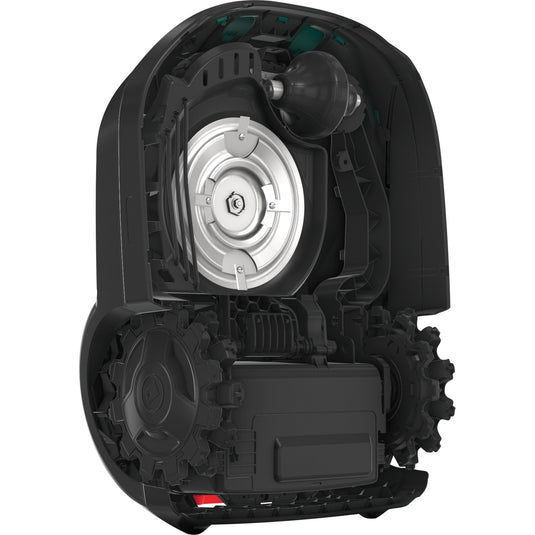 Robomow rk1000 robotmaaier (donkergroen zwart, 1.000 m², incl. basisstation, bluetooth le)