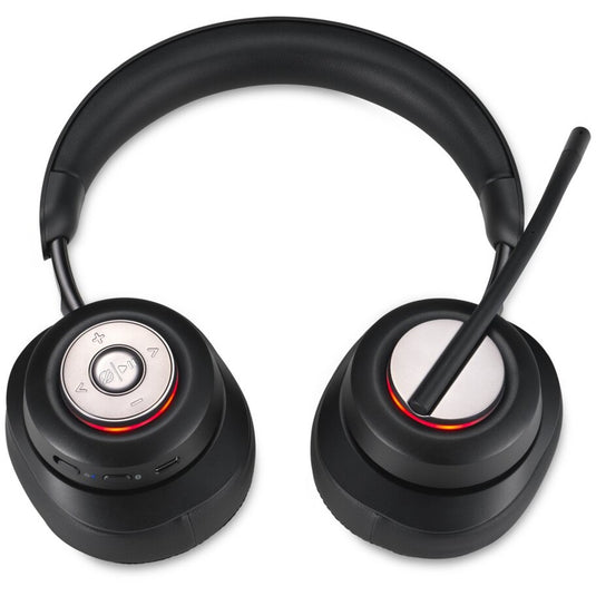 Kensington h3000 bluetooth over-ear headset (zwart, bluetooth 5.2)