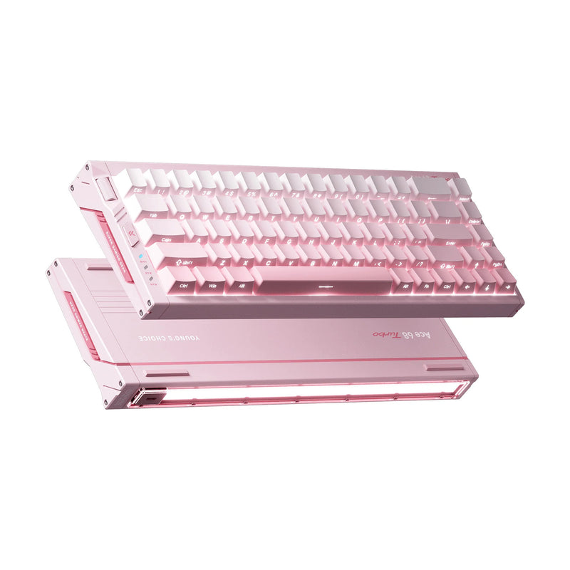 Load image into Gallery viewer, Mchose ace 68 turbo he magn.mtai pink us, gaming toetsenbord (us lay-out)
