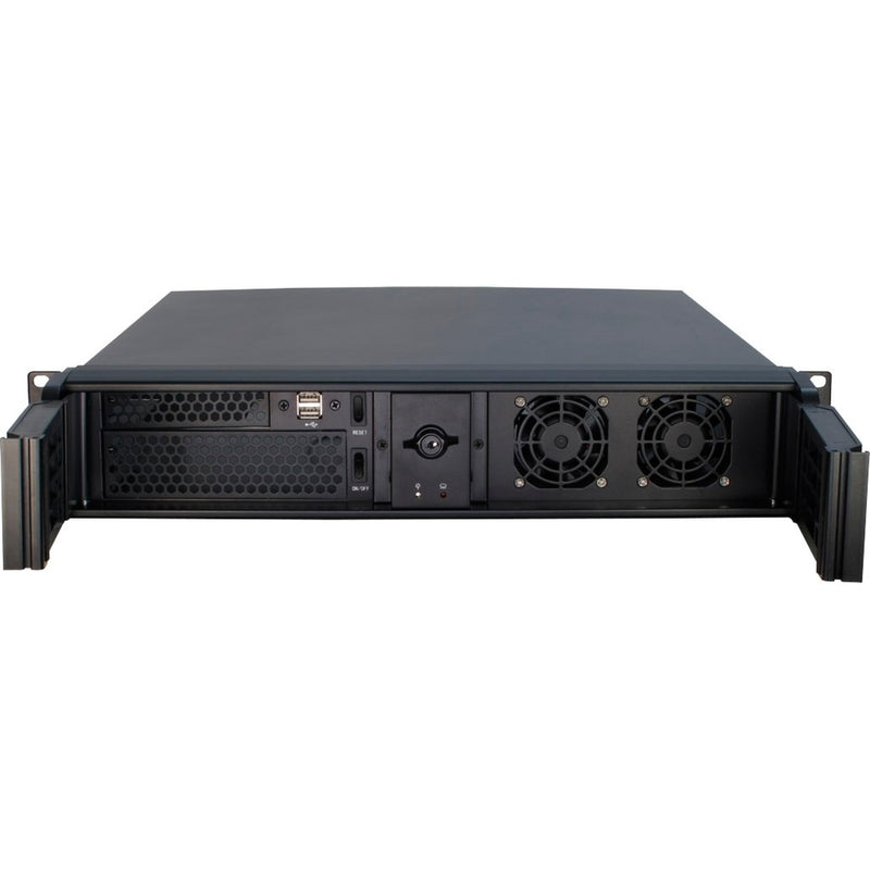 Load image into Gallery viewer, Inter-tech 2u-2098-sk rack behuizing (zwart | 2x usb-a)
