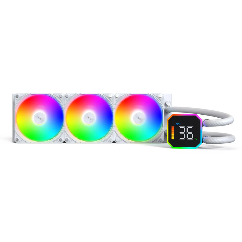 Load image into Gallery viewer, Montech hyperflow digital 360 waterkoeling (wit)
