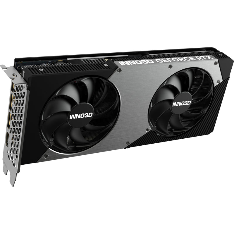 Load image into Gallery viewer, Inno3d geforce rtx 5070 twin x2 oc grafische kaart (zwart, dlss 4, 3x displayport, 1x hdmi 2.1)
