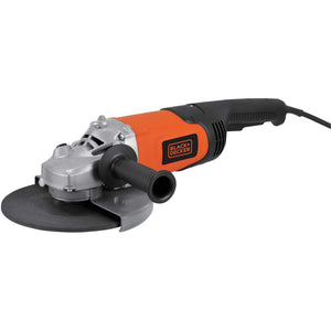 Black+decker bdgl2223-qs 2200w 230mm haakse slijper (zwart oranje)