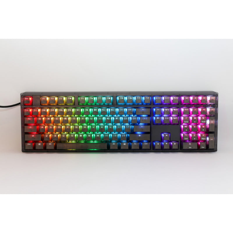 Load image into Gallery viewer, Ducky one 3 aura rgb mechanisch toetsenbord (zwart, us lay-out (qwerty), cherry mx brown, 100%, abs double shot, hot swap)
