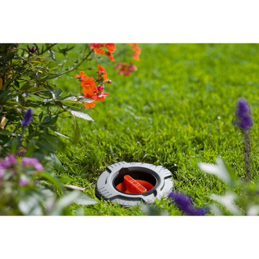 Gardena sprinkler reguleer- en afsluitventiel reguleerventiel (grijs, 2724-20)