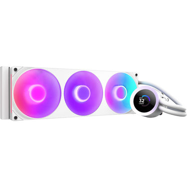Nzxt kraken plus 360 rgb waterkoeling (wit)