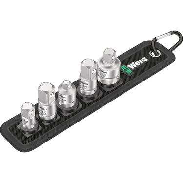 Wera 781 5 adapter set 1, 6‑delig (zwart)