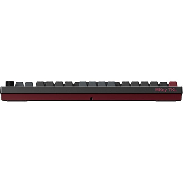 Load image into Gallery viewer, Montech mkey darkness tkl rgb mechanisch toetsenbord (zwart, us lay-out (qwerty), gateron g pro yellow, 80% (tkl), hot-swappable, rgb, pbt)
