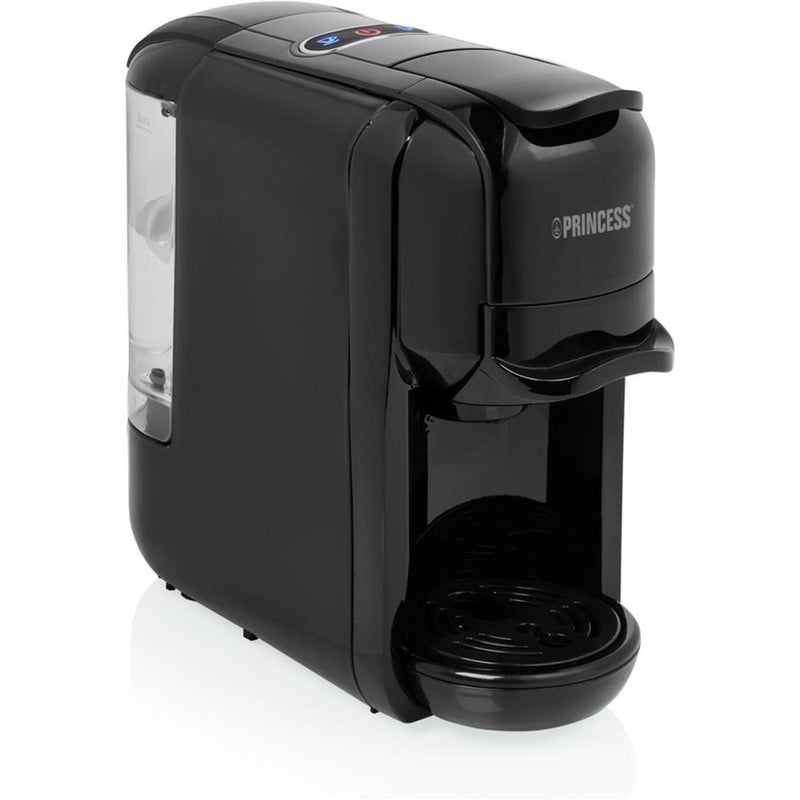 Load image into Gallery viewer, Princess multi capsule koffiemachine 3-in-1 capsule machine (zwart, nespresso, dolce gusto, e.s.e.)

