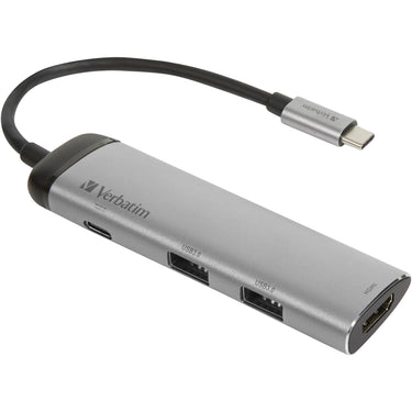 Verbatim USB 3.2 Gen 1 multiport hub, USB-C > 2x USB-A + US