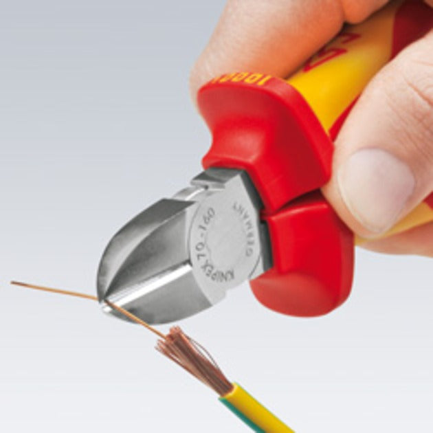 Load image into Gallery viewer, Knipex zijsnijtang 70 06 140 kniptang (geel, vde-getest)
