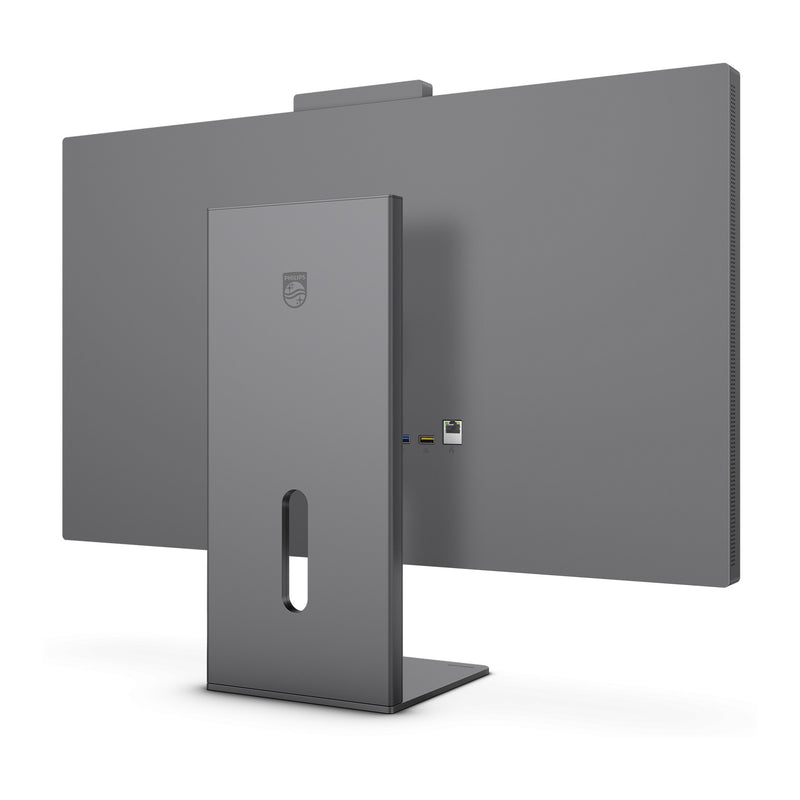 ギャラリービューアに画像をロードする, Philips brilliance 27e3u7903 27 5k uhd monitor (grijs, hdmi, 2x usb-a, usb-c, thunderbolt 4, rj-45, webcam)
