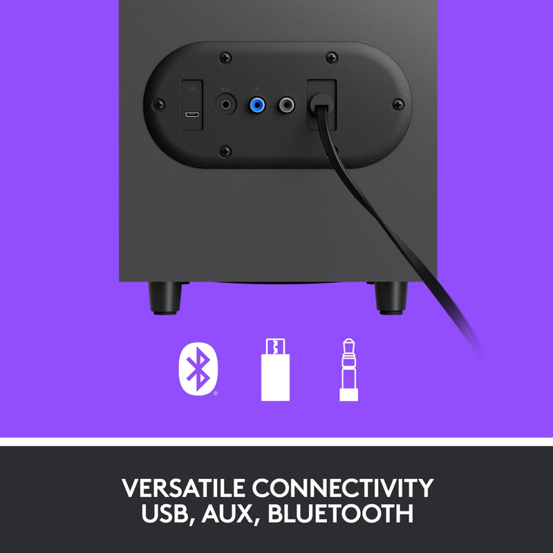 Load image into Gallery viewer, Logitech z407 bluetooth pc-luidspreker (zwart, bluetooth)
