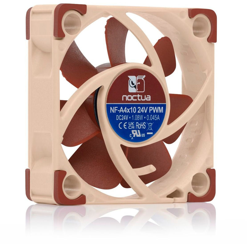 Afbeelding laden in galerijviewer, Noctua nf-a4x10 24v pwm case fan (bruin, 40 x 40 x 10 mm)
