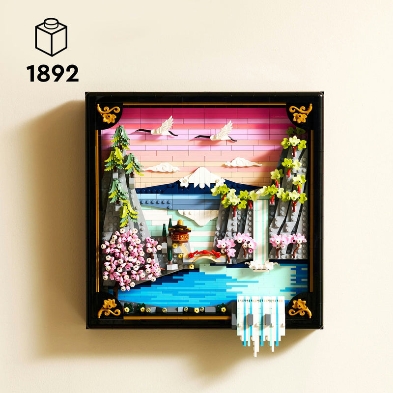 Chargez l'image dans la visionneuse de la galerie, Lego art - landschap met japanse kersenbloesems constructiespeelgoed (31218)

