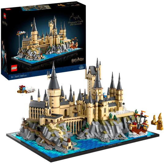 Lego harry potter kasteel zweinstein en terrein grote set voor volwassenen - 76419