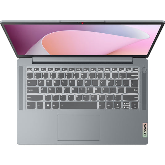 Lenovo ideapad slim 3 14amn8 (82xn00bamh) 14 laptop (grijs | r5 7520u | radeon 610m | 16 gb | 512 gb ssd)
