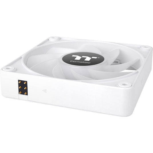 Thermaltake ct120 ex reverse argb sync pc cooling fan snow (3-fan pack) case fans (wit, 3 stuks, 120 x 120 x 25 mm, pwm)