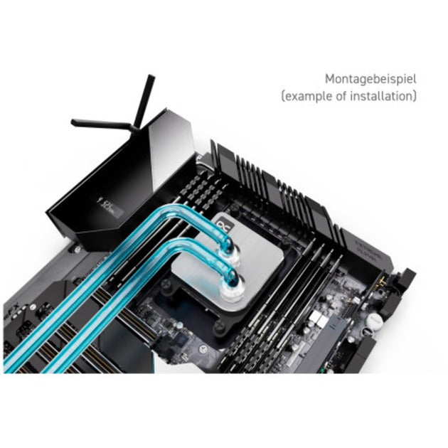 Load image into Gallery viewer, Alphacool core 1 silver cpu-koeler (zilver)
