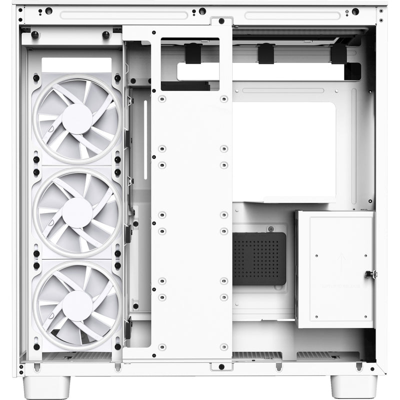 Load image into Gallery viewer, Nzxt h9 elite midi tower behuizing (wit | 2x usb-a | 1x usb-c | rgb | tempered glass)
