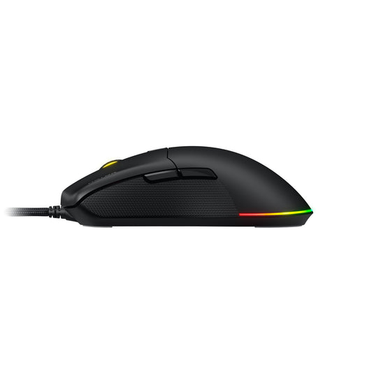 Hator pulsar 3 gaming muis (zwart, 400 - 12.000 dpi, rgb)
