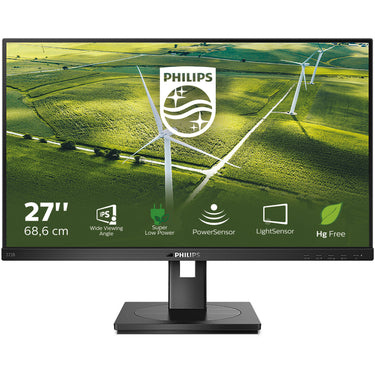 Philips 272b1g 27 monitor (zwart, 75 hz, vga, dvi-d, displayport, hdmi, usb, audio)