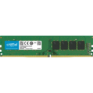 Crucial 8 gb ddr4-3200 werkgeheugen (ct8g4dfra32a, retail)