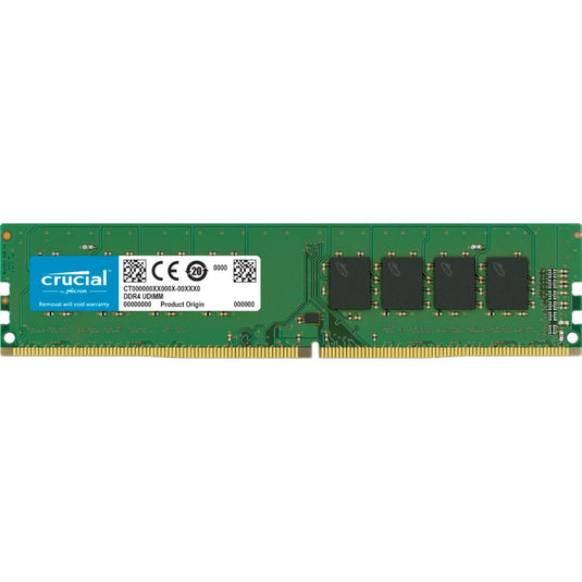 Crucial 8 gb ddr4-3200 werkgeheugen (ct8g4dfra32a, retail)