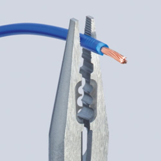 Knipex bedradingstang 13 02 160 (rood blauw)
