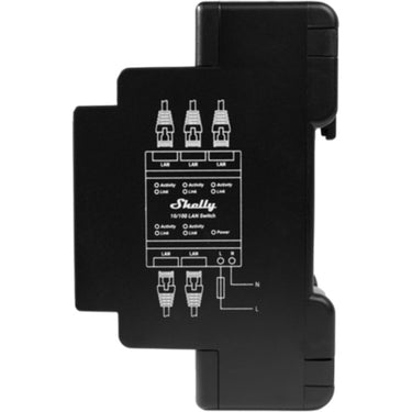 Shelly lan switch schakelaar (zwart)