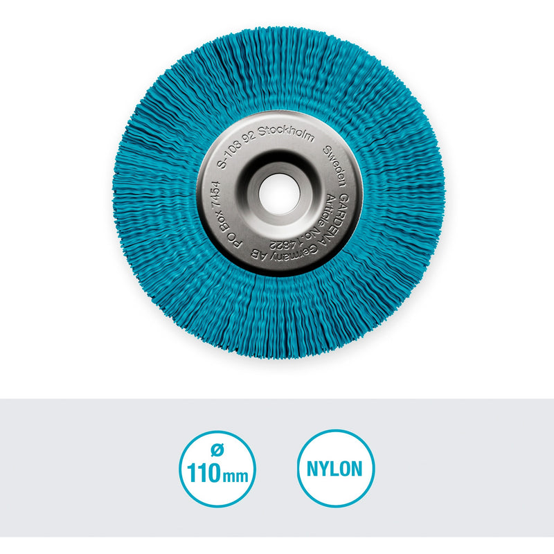 Load image into Gallery viewer, Gardena voegenborstel van nylon borstel (voor easyweed 1800, voor krasgevoelige oppervlakken)
