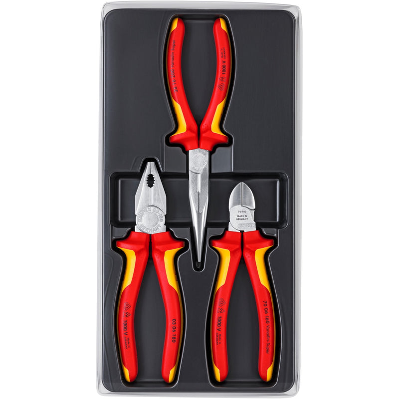 Load image into Gallery viewer, Knipex elektro-set 002012 tangenset (3-delig)
