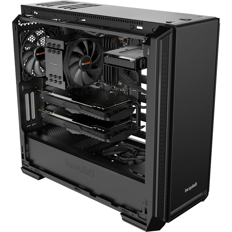 Load image into Gallery viewer, Be quiet! silent base 601 midi tower behuizing (zwart | 3x usb-a)
