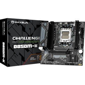 Maxsun ms-challenger b850m-k socket am5 moederbord (zwart, raid, gb-lan, sound, µatx)