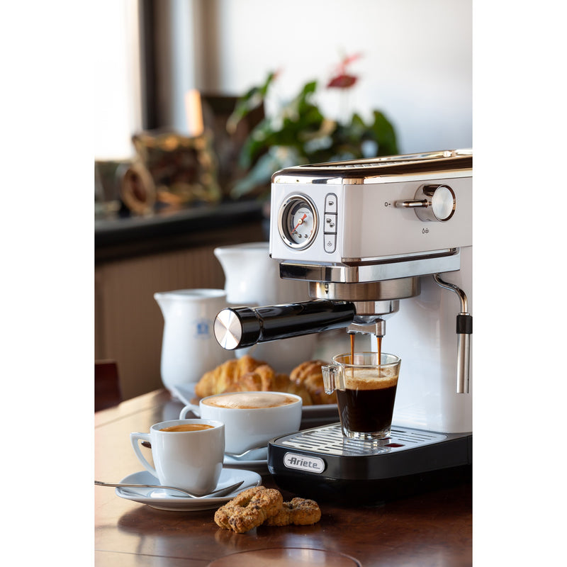 Load image into Gallery viewer, Ariete moderna espresso slim 1381 14 espressomachine (wit)
