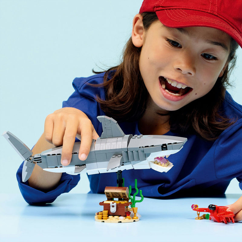Load image into Gallery viewer, Lego woeste haai met schatkist constructiespeelgoed (31381)
