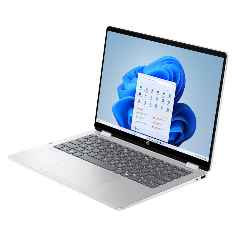 Afbeelding laden in galerijviewer, Hp omnibook 5 flip 2-in-1 14-fp0250ndx 14 laptop (zilver | core 5 120u | intel graphics | 8 gb | 512 gb ssd | touch)
