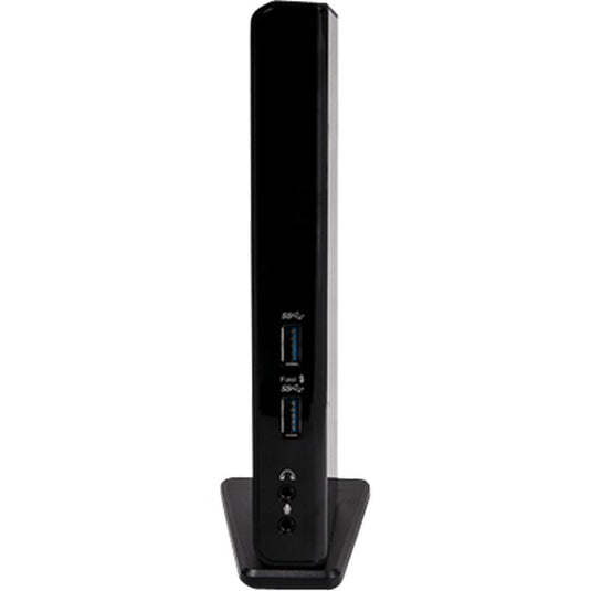 Club 3d usb gen 1 type a dual display docking station (zwart, csv-3242hd, retail)