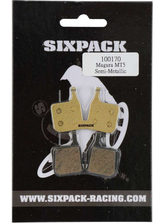 Sixpack racing semi metallic disc brake pads for magura mt5