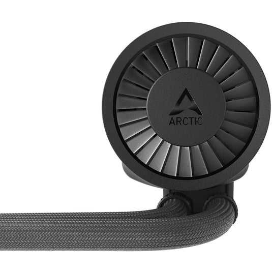 Arctic liquid freezer iii pro 280 waterkoeling (zwart, 4-pins pwm fan-connector)