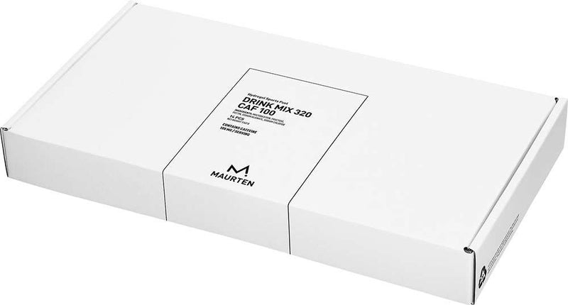 Load image into Gallery viewer, Maurten drink mix 320 caf 100 hydrogel drink powder + caffeine 14x83g
