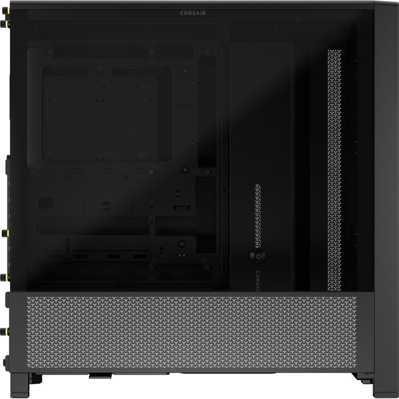 Load image into Gallery viewer, Corsair frame 4000d midi tower behuizing (zwart | 2x usb-a | 1x usb-c | tempered glass)
