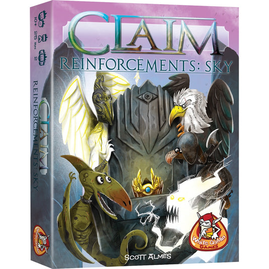 White goblin games claim reinforcements: sky kaartspel (nederlands, uitbreiding, 2 spelers, 25 minuten, vanaf 10 jaar)