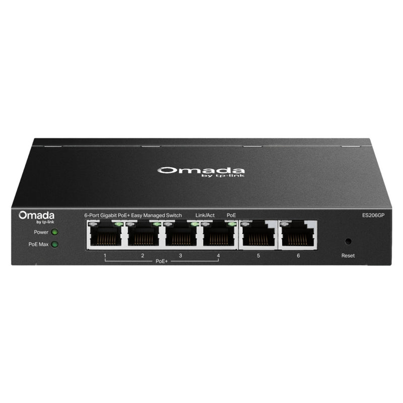 ギャラリービューアに画像をロードする, Tp-link omada es206gp switch (zwart, 4x poe+)
