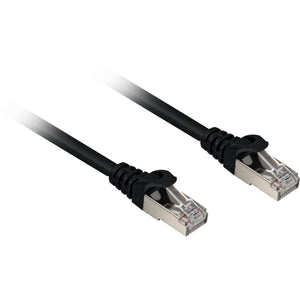 Sharkoon cat.6a netwerkkabel (zwart, 5 meter, sftp, rj-45, halogeenvrij)