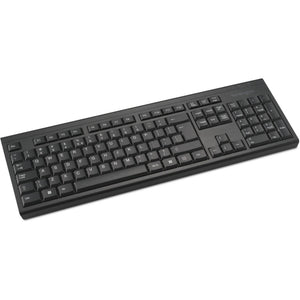 Kensington kb150 eq wireless keyboard (zwart, us lay-out (qwerty), membraan, 100%)