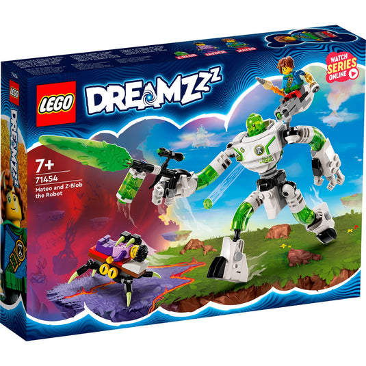 Lego dreamzzz - mateo en z-blob de robot constructiespeelgoed (71454)