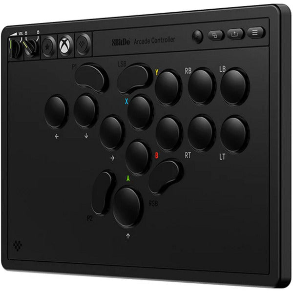 Chargez l'image dans la visionneuse de la galerie, 8bitdo arcade controller for xbox (zwart, 2.4 ghz usb, xbox series x|s, xbox one, pc)
